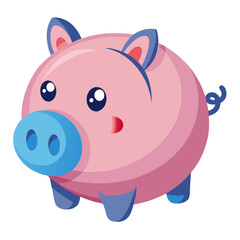 pig vector illustration
