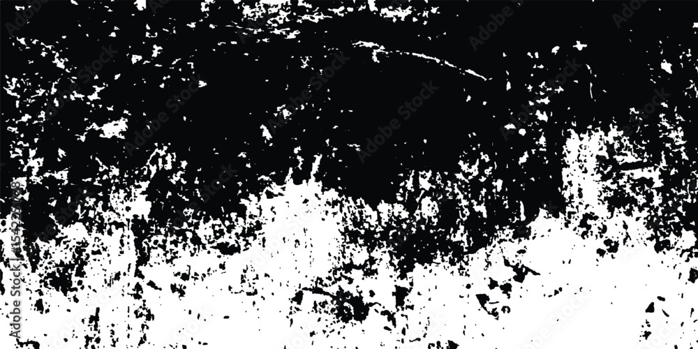 Poster grunge black and white texture design. abstract grunge distressed texture background.