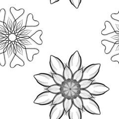 abstract floral background