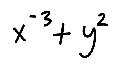 Hand Drawn scientific and mathematical calculations