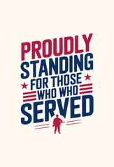 Honoring Veterans Quote Design Bundle – Typography Vector Set for Shirts and Wall Art