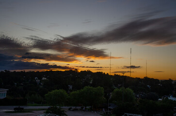Atardecer Mar del Plata