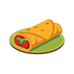 Delicious Vegetarian Burrito A Flavorful and Healthy Meal