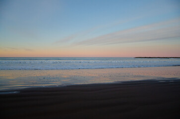 Atardecer Mar del Plata