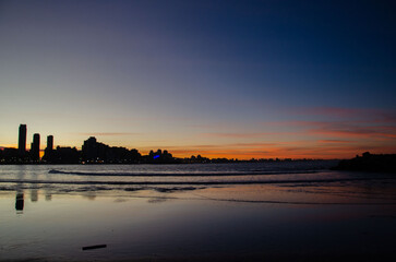Atardecer Mar del Plata