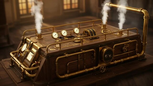 Steam Machine Rear View