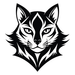 vector illustration of a cat