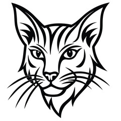 vector illustration of a wolf