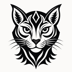 vector illustration of a wolf head