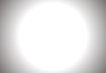 Radial white to grey gradient background.