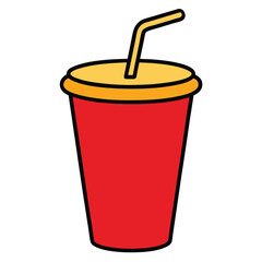 vector illustration of a soda can