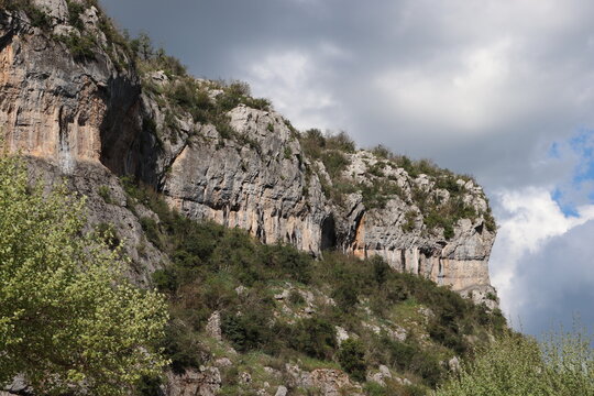 Lot - Falaises au-dessus de Cabrerets