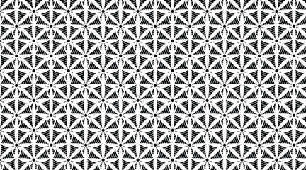 Detailed Abstract Tribal Interlocking Shapes