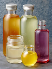 bottles of medicine