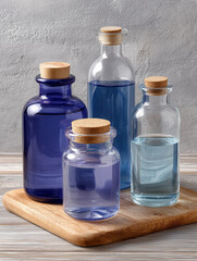bottles of water
