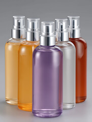 perfume bottle isolated on white