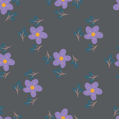 Flowers bouquet, blossom and foliage of buds and flora, botany biodiversity. Wildflowers in florist composition, greeting card or gift, springtime or summer flourishing season