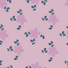 Flowers bouquet, blossom and foliage of buds and flora, botany biodiversity. Wildflowers in florist composition, greeting card or gift, springtime or summer flourishing season