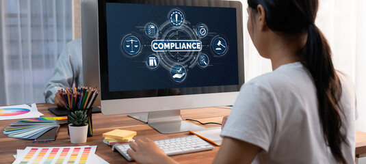Compliance system for brisk online corporate business to meet quality standard