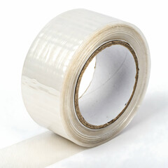 Adhesive tape isolated on transparent background  