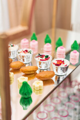 close up of sweetmeats