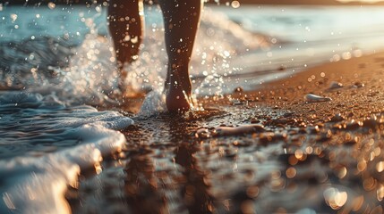 close up of a surfer on the ocean vawes