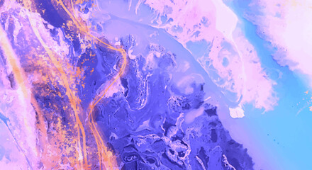 abstract blue background with water