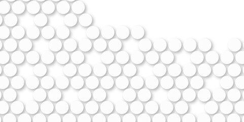White tiles wall. round marble textures, ball tiles. Top view pavement circle block white texture with seamless patterns floor background. Air Bubble wrap texture background. Textured Background.