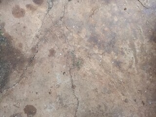 Cracked Grungy Concrete Floor Surface Background
