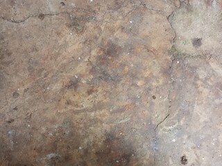 Distressed Brown and Grey Concrete Floor Texture