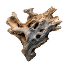 Fototapeta premium Intricate Driftwood Sculpture Natural Art Piece
