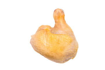 Raw uncooked chicken leg poultry meat