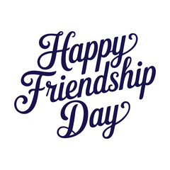 Creative Design Template: Vector Illustration of Best Friends Text
