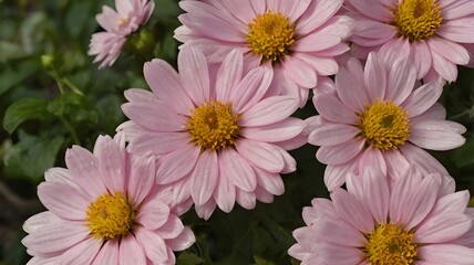 Obraz premium /pink flowerse and siweng