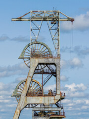 Coal Mine in the UK. Historic coal mine in Nottinghamshire. Relic of the industrial revolution....