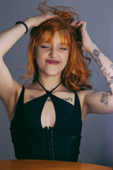 portrait of the girl