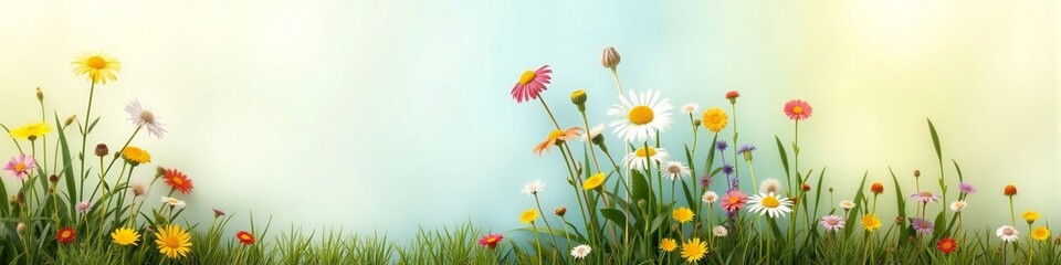 Fototapeta premium background with flowers