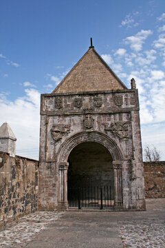 Capilla posa del del Convento de San Francisco, Huejotzingo, Puebla, M&eacute;xico.