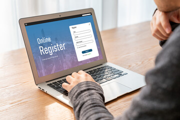 Online registration form for modish form filling on the internet website