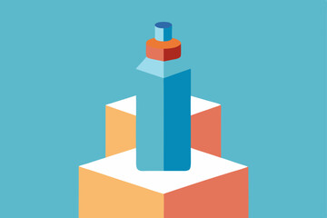 vector illustration of a pie chart