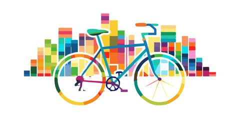 Fototapeta premium bicycle vector