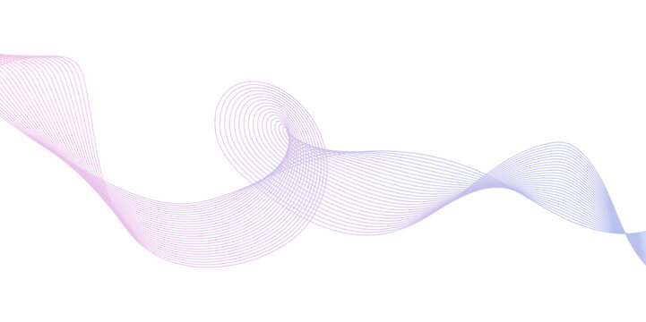 Abstract white background with multicolor wave, 3d render holographic iridescent neon curved wave in motion background, colored spiral on a white background, gradient design element for banners.