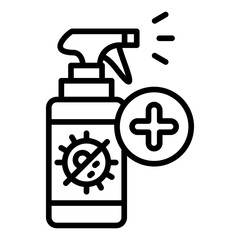 Hand Sanitizer Icon