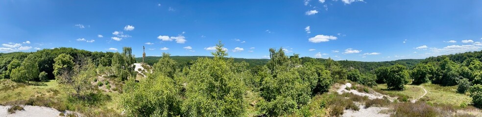 Eine Wanderung zur Queste bei Questenberg in Sachsen Anhalt