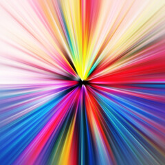 Colorful zoom motion effect. Abstract background. Color lines. Colored texture backdrop and banner. Multi color gradient pattern and textured wallpaper.