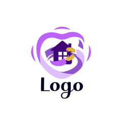 Logo of care and hugs in the form of the letter G.
Letter G in the form of a heart.