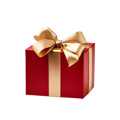 Obraz premium red gift box