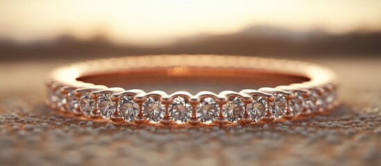 Rose Gold Diamond Eternity Band: A Symbol of Everlasting Love