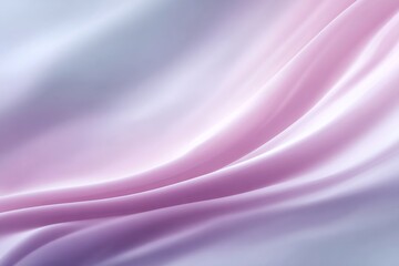 Obraz premium Flowing pink and purple fabric creating an elegant background design