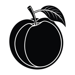 vector illustration of an apple